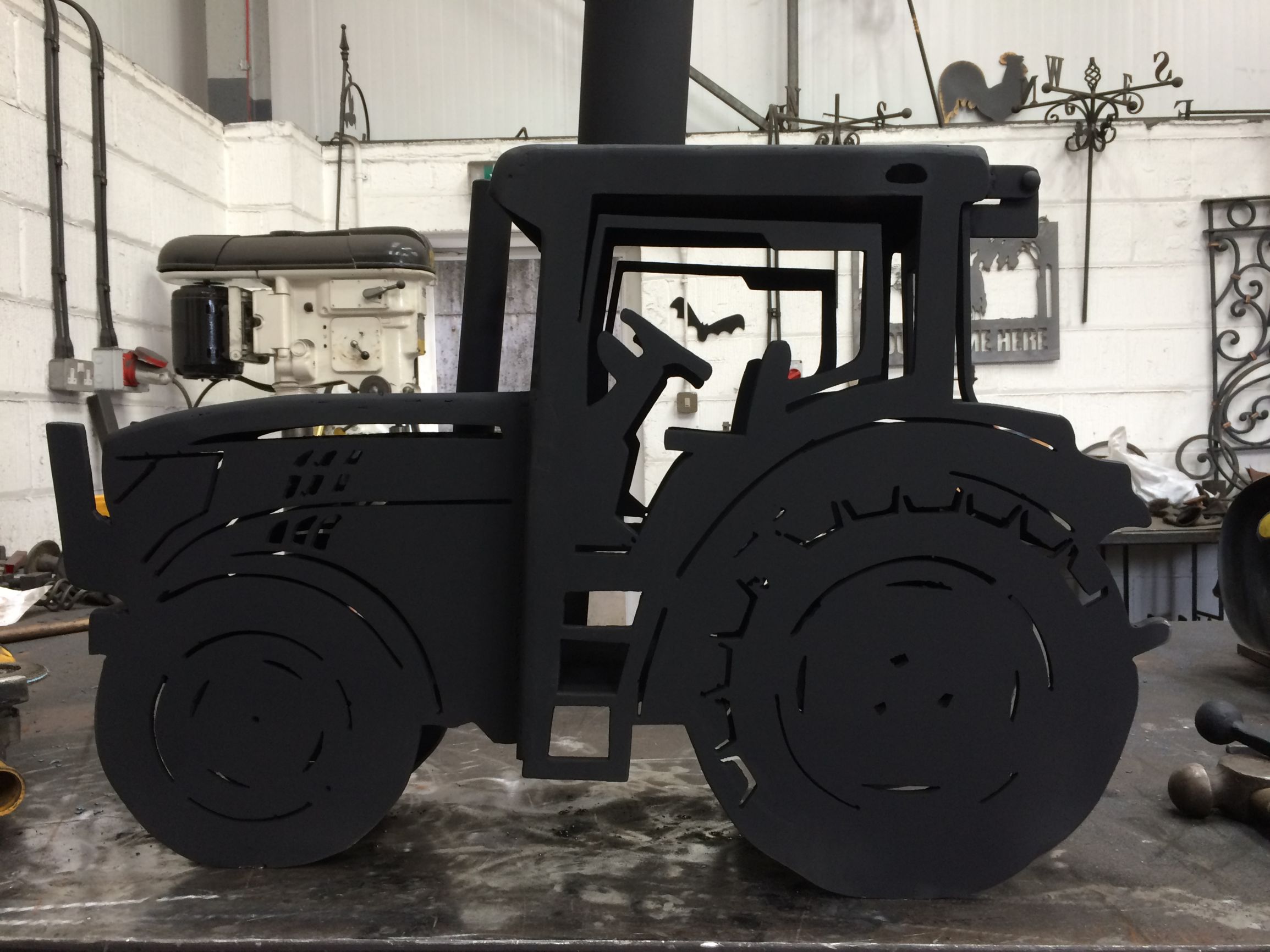 Tractor Fire Pit